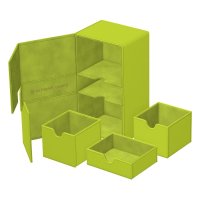 Ultimate Guard Twin Flip&acute;n&acute;Tray 200+ XenoSkin "Summer Edition 2025" - Lime