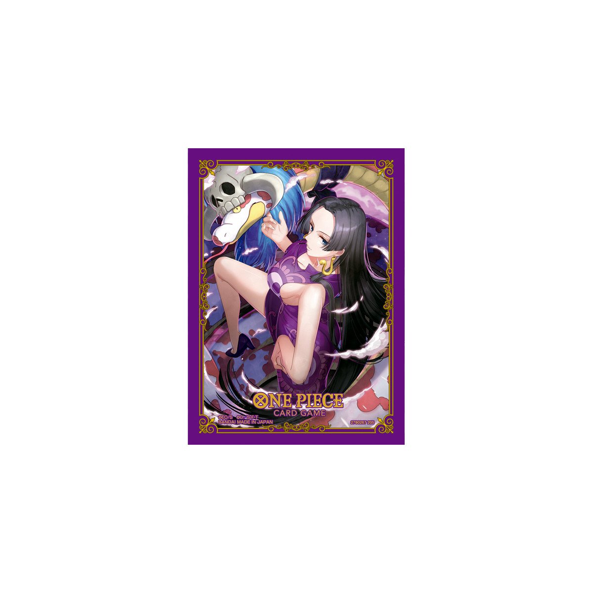 Bandai Boa Hancock Card Sleeves – One Piece CCG Vol.13, 70 Sleeves, Japan Import