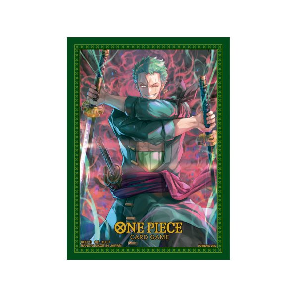 One Piece Card Game Sleeves Vol. 4 - Roronoa Zoro (70 Kartenh&uuml;llen)