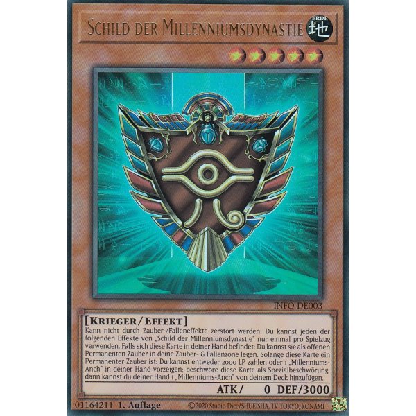 Schild der Millenniumsdynastie INFO-003