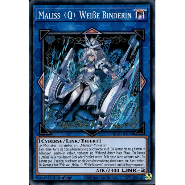Maliss <Q> Wei&szlig;e Binderin CRBR-019