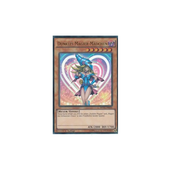 Dunkles Magier-M&auml;dchen  MVP1-056