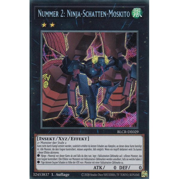 Nummer 2: Ninja-Schatten-Moskito  BLCR-029