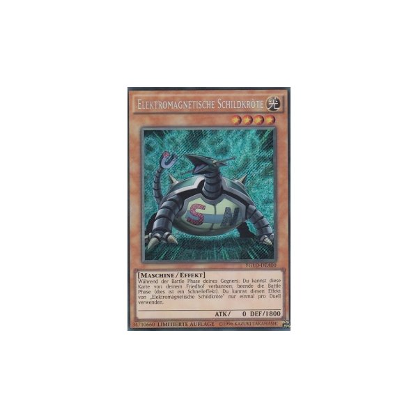 Elektromagnetische Schildkr&ouml;te  YGLD-A00