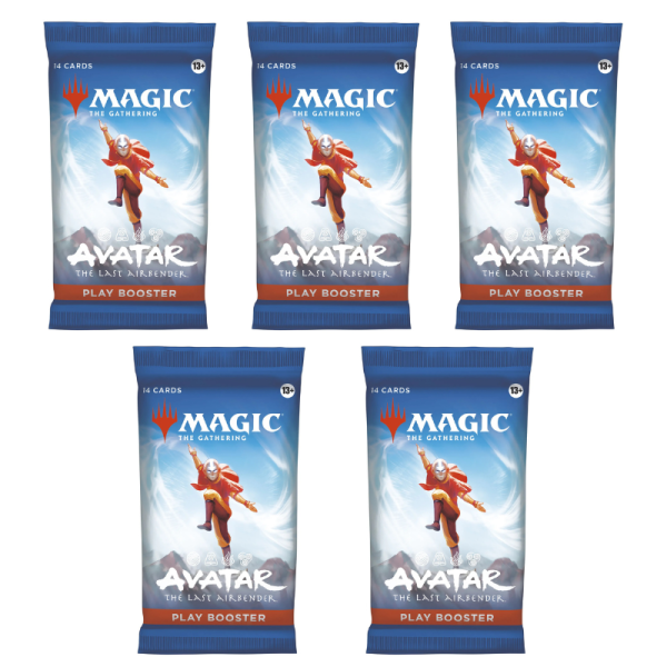 Avatar: the Last Airbender - 5x Play Booster (englisch)