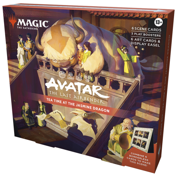 Avatar: the Last Airbender - Tea Time at the Jasmine Dragon - Scene Box (englisch)
