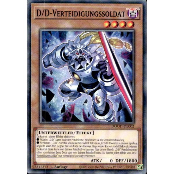 D/D-Verteidigungssoldat DOOD-DE002