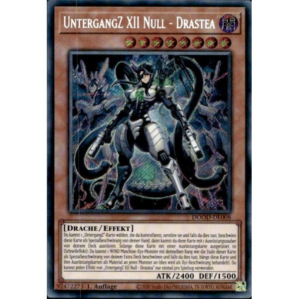 UntergangZ XII Null - Drastea DOOD-DE008 (Secret Rare)