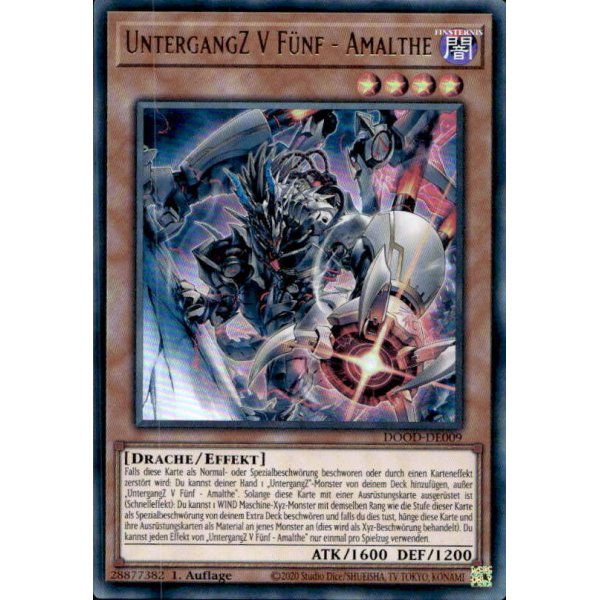 UntergangZ V F&uuml;nf - Amalthe DOOD-DE009 (Ultra Rare)