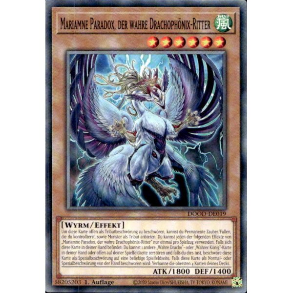 Mariamne Paradox, der wahre Drachoph&ouml;nix-Ritter DOOD-DE019