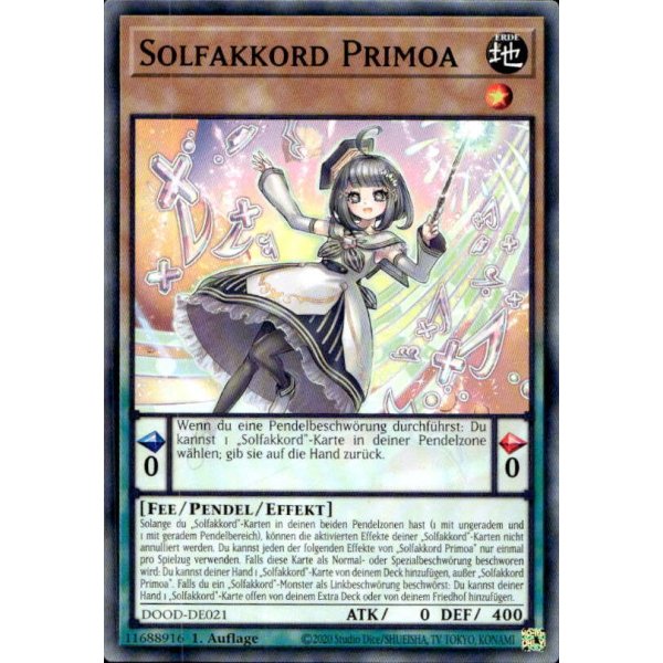 Solfakkord Primoa DOOD-DE021
