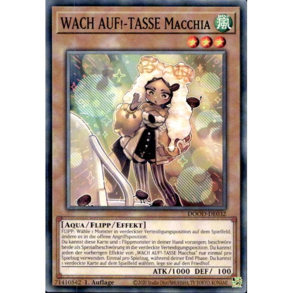 WACH AUF!-TASSE Macchia DOOD-DE032