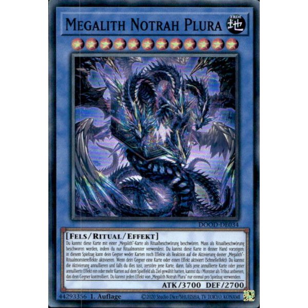 Megalith Notrah Plura DOOD-DE034