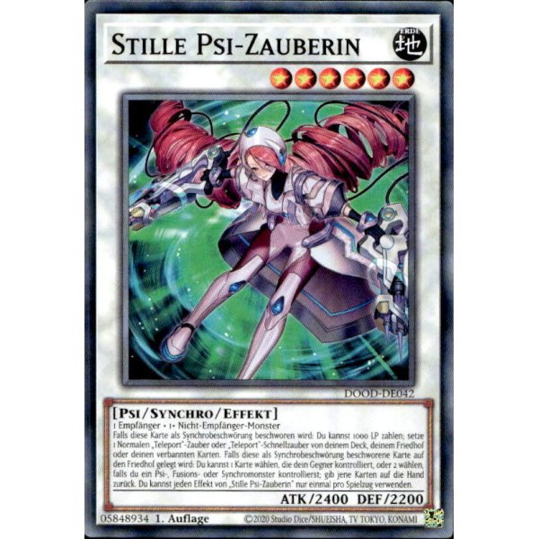 Stille Psi-Zauberin DOOD-DE042