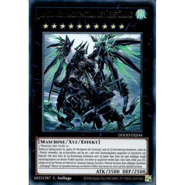 Jupiter der Machtpatron der Zerst&ouml;rung DOOD-DE044 (Ultra Rare)