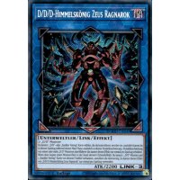 D/D/D-Himmelskönig Zeus Ragnarok DOOD-DE049 (Secret Rare)