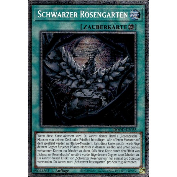 Schwarzer Rosengarten DOOD-DE055 (Starlight Rare)