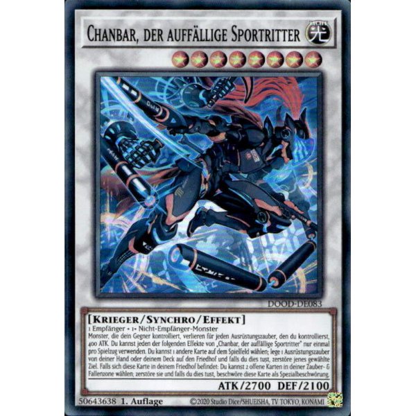 Chanbar, der auff&auml;llige Sportritter DOOD-DE083