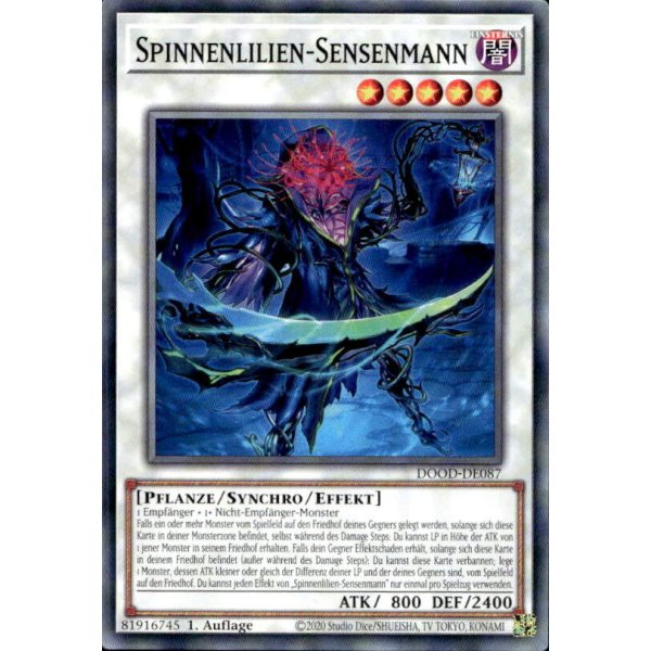 Spinnenlilien-Sensenmann DOOD-DE087
