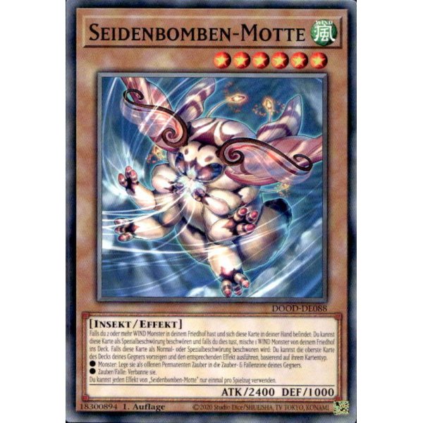 Seidenbomben-Motte DOOD-DE088