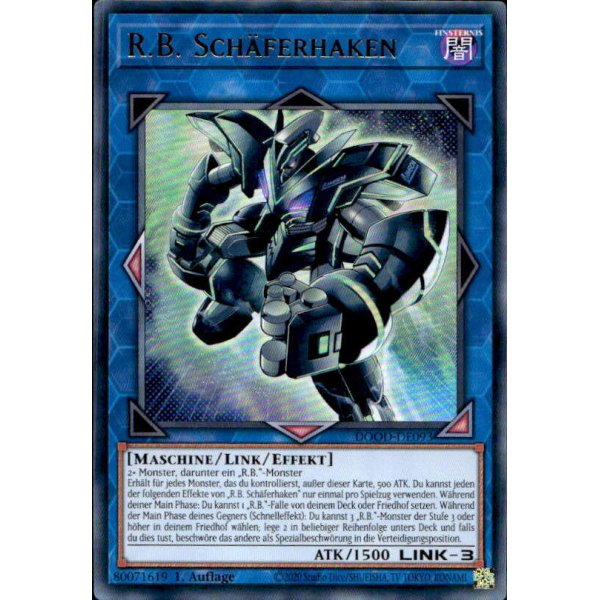 R.B. Sch&auml;ferhaken DOOD-DE093 (Ultra Rare)