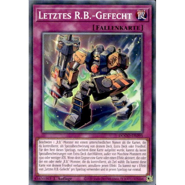 Letztes R.B.-Gefecht DOOD-DE095