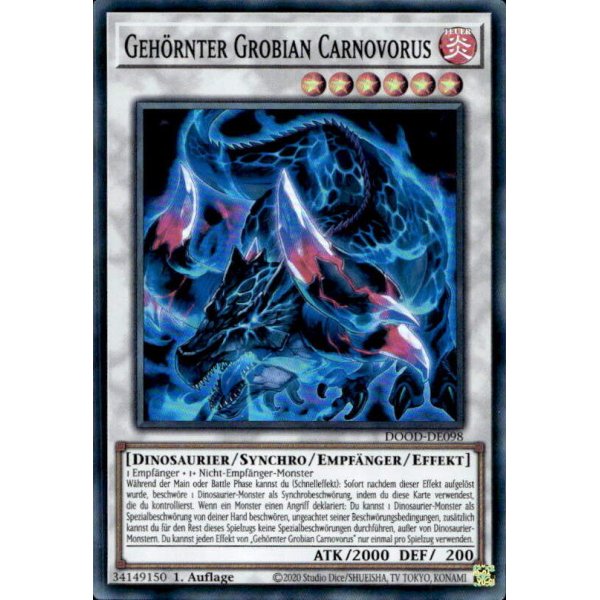 Geh&ouml;rnter Grobian Carnovorus DOOD-DE098