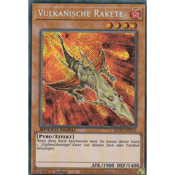 Vulkanische Rakete  SGX1-H10