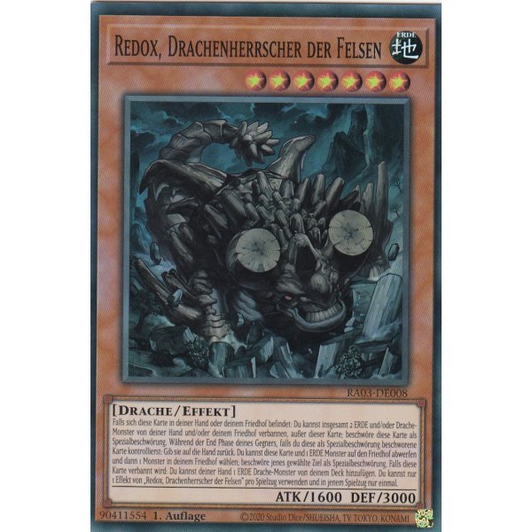 Redox, Drachenherrscher der Felsen RA03-008