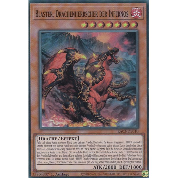 Blaster, Drachenherrscher der Infernos RA03-010