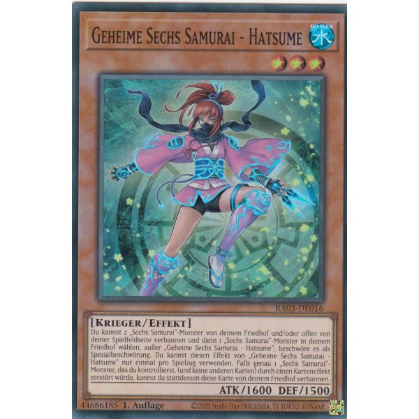 Geheime Sechs Samurai - Hatsume RA03-016