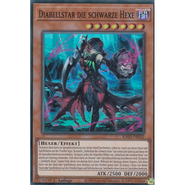 Diabellstar die schwarze Hexe RA03-032