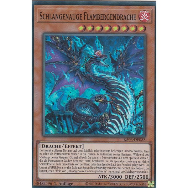 Schlangenauge Flambergendrache RA03-033