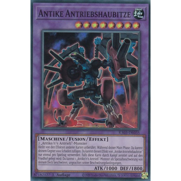 Antike Antriebshaubitze RA03-035