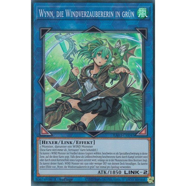 Wynn, die Windverzaubererin in gr&uuml;n RA03-045
