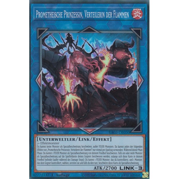 Prometheische Prinzessin, Verteilerin der Flammen RA03-050