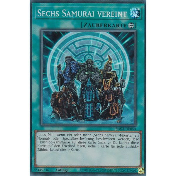 Sechs Samurai vereint RA03-054