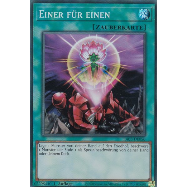 Einer f&uuml;r einen RA03-056