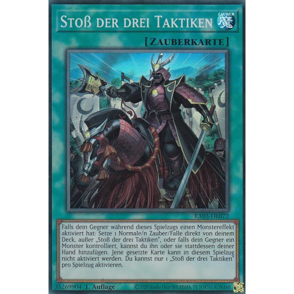 Sto&szlig; der drei Taktiken RA03-072