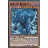 Danger! Bigfoot! (alternate artwork) RA03-EN019-SUPR-ALT (Super Rare)