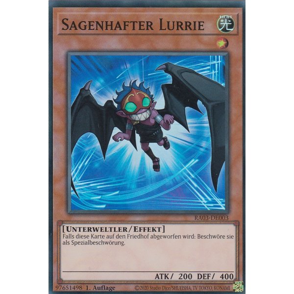 Sagenhafter Lurrie RA03-DE003 (Super Rare)