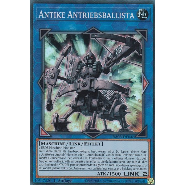 Antike Antriebsballista RA03-DE046 (Super Rare)