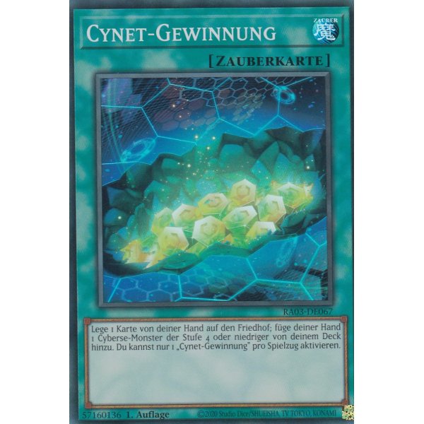 Cynet-Gewinnung RA03-DE067 (Super Rare)