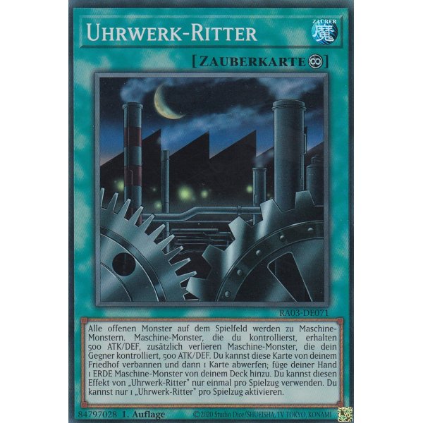 Uhrwerk-Ritter RA03-DE071 (Super Rare)