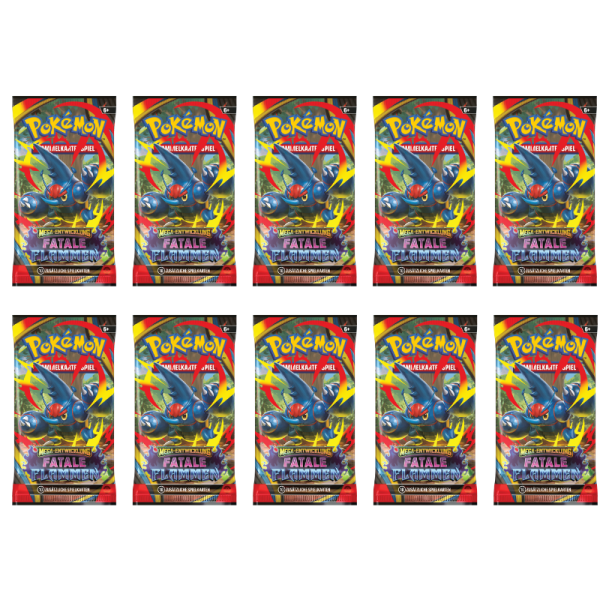 Mega-Entwicklung Fatale Flammen 10x Booster (deutsch)