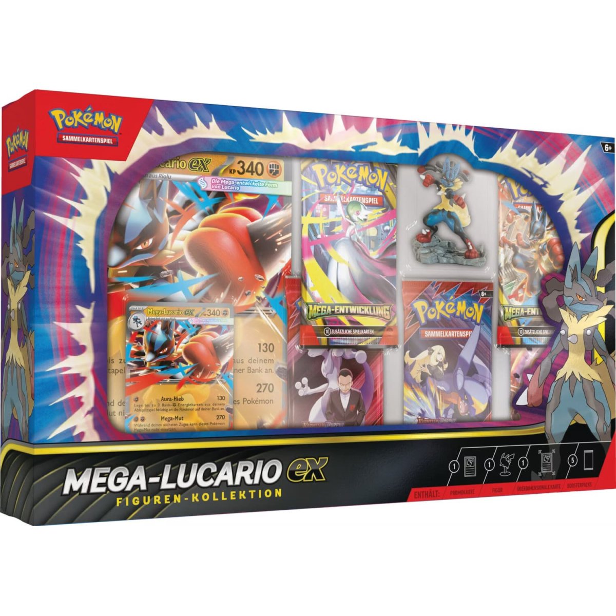 mega lucario ex figuren kollektion