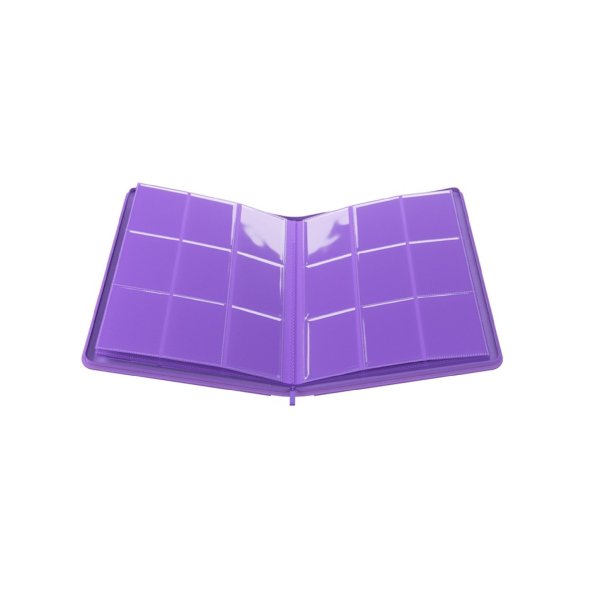 Gamegenic 18-Pocket Zip-Up Album - Purple
