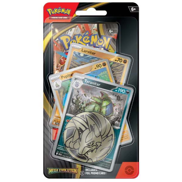 Mega Evolution Premium Checklane Blister - Tyranitar (englisch)