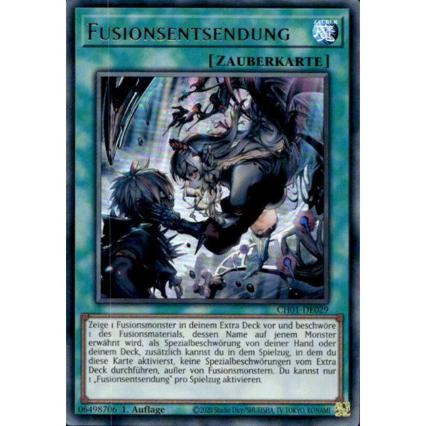 Fusionsentsendung CH01-DE029 (Ultra Rare)