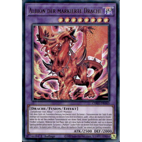 Albion der markierte Drache CH01-DE043